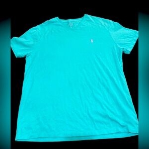 Men's Aqua Polo T-Shirt